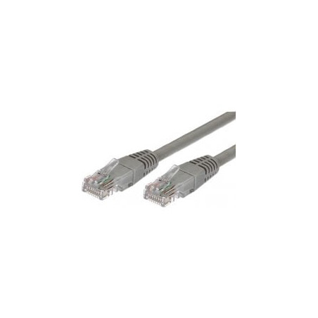 cavo patch tb cat.6 rj45 utp 1m/grigio 10pz [aktbxks6u100g10]