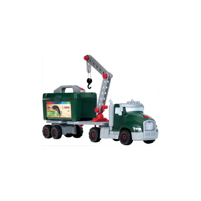 klein camion theo convertible e trapano per bambini bosch ixolino