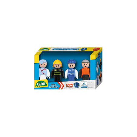 set di figurine lena blu 4pz [wmlnap0u9004490]