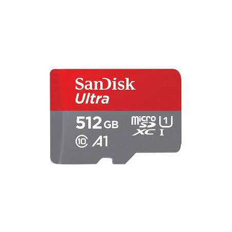 512gb scheda microsdxc sandisk con adattatore [sfsanmd512ac150]