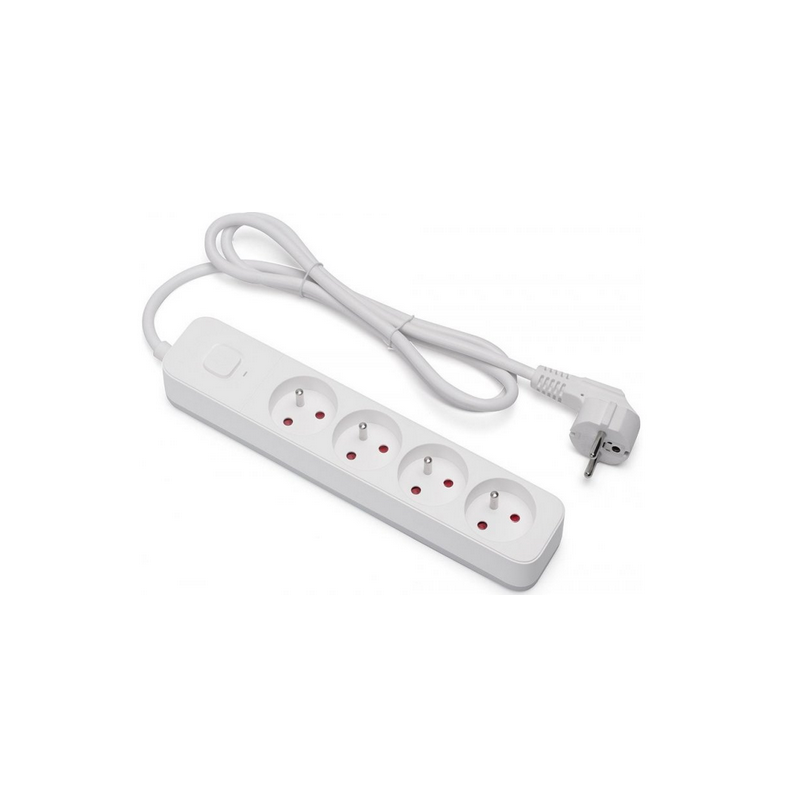 multipresa savio lz-08 4 vie bianco [alsaopdsavilz08]