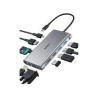 hub usb aukey cb-c89 10in1 2x3.1/2x2.0/tipo-c/hdmi/rj45/sd/microsd