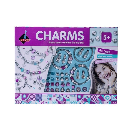 gioco creativo askato set per la creazione di bracciali multicolore