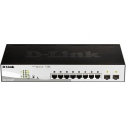 switch di rete d-link dgs-1210-08p poe 10porte 10/100/1000