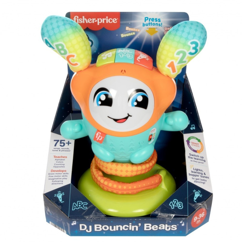 gioco educativo musicale fisher price dance dj gioco da ballo multicolore