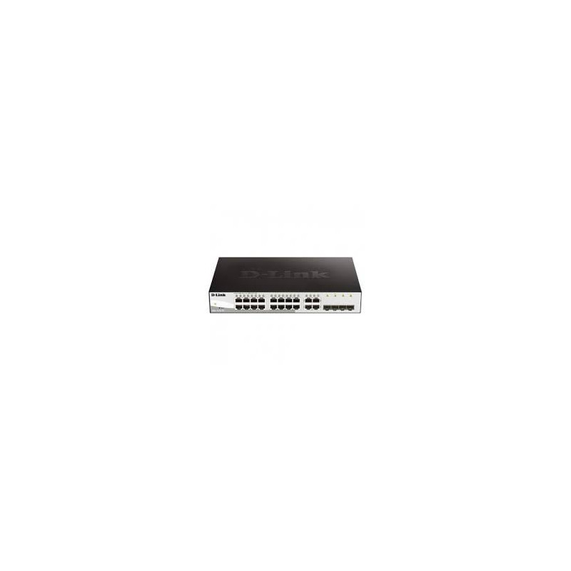 switch d-link dgs-1210-20-e 16porte 4xsfp nero [nudliss20000001]