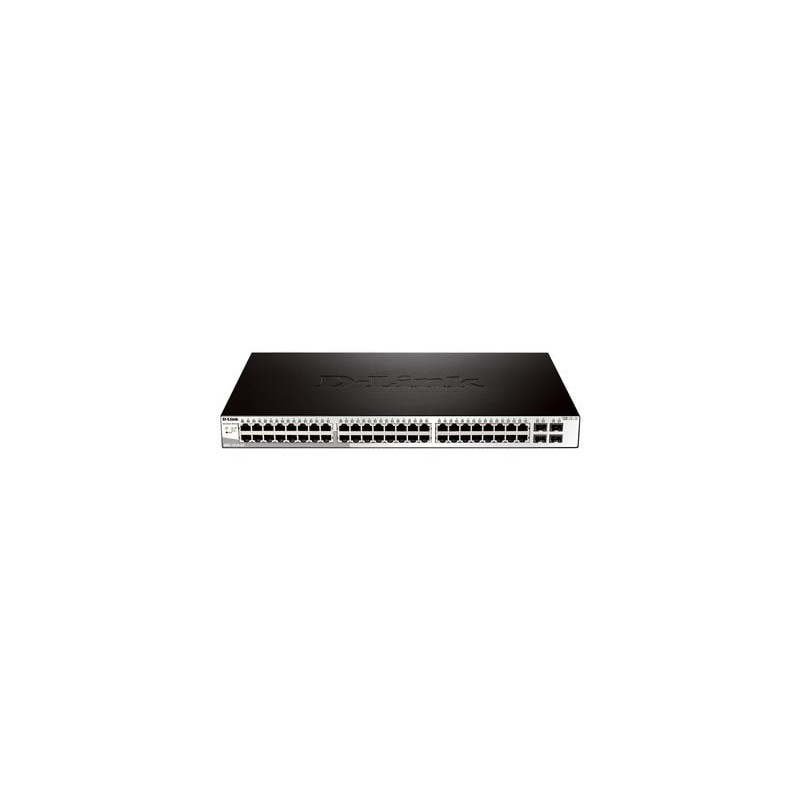 switch d-link dgs-1210-52 48porte 4xsfp nero [nudliss52000002]
