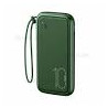 batteria portatile usams powerbank pb56 10000mah 2xusb verde [azusauapusa1157]