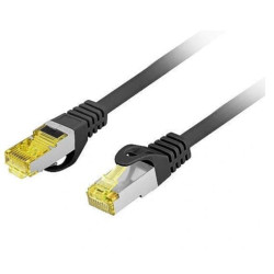 cavo di rete lanberg patch cat.6a s/ftp lszh cu 0.25m/nero [aklagksp6000231]