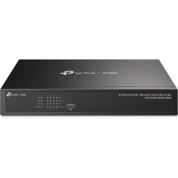 videoregistratore tp-link vigi nvr1008h-8 8 canali 8mp/nero