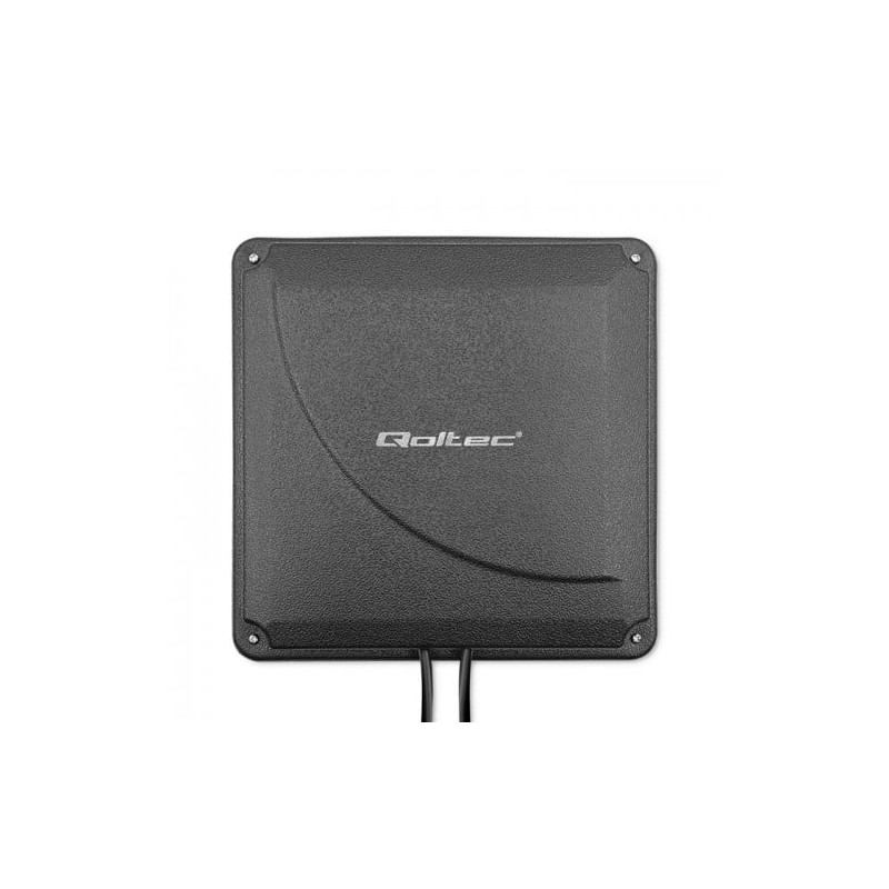 antenna qoltec 57041 omnidirezionale 4g lte dual mimo booster 35dbi