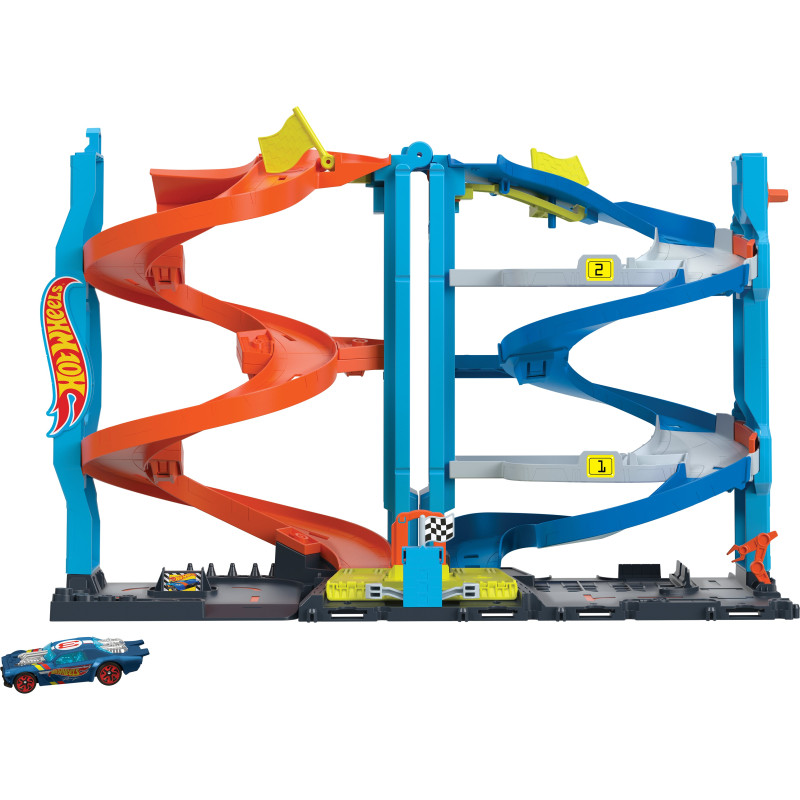 set di gioco hot wheels city transforming race tower [wnhtwi0cc035858]