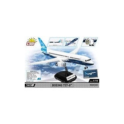 cobi klocki boeing 737-8 340pz 1/110 bianco/blu [wpcbks0uc026608]