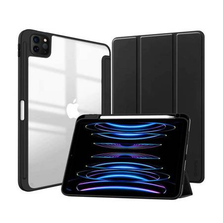 custodia crong primefolio per ipad pro 11 nero [crg-prf-ipd11-blk]