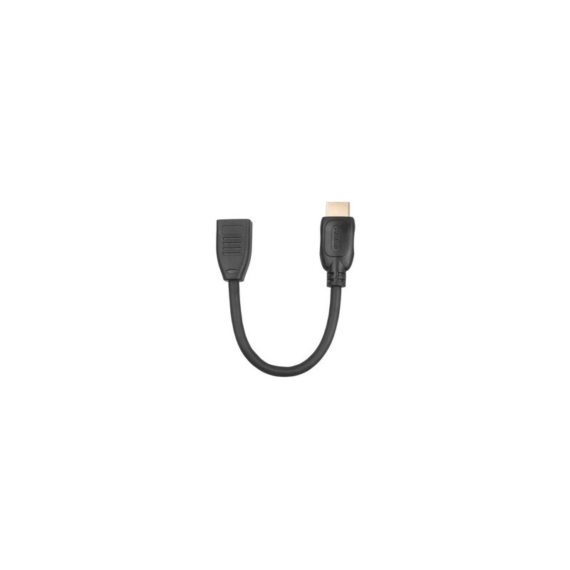 cavo prolunga tb hdmi f-m 2.0/15cm/nero [aktbxvh1f20g15b]