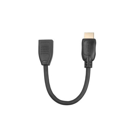cavo prolunga tb hdmi f-m 2.0/15cm/nero [aktbxvh1f20g15b]