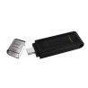 pen drive 256gb kingston datatraveler 70 a usb-c 3.0/200mb/s/nero