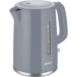 bollitore elettrico amica 1.7l 2150w grigio [hkamiczkf101300]