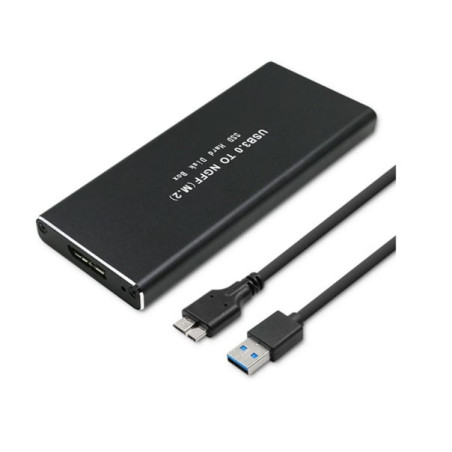 docking station qoltec portatile m.2 sata ssd ngff usb 3.0 nero [51854]