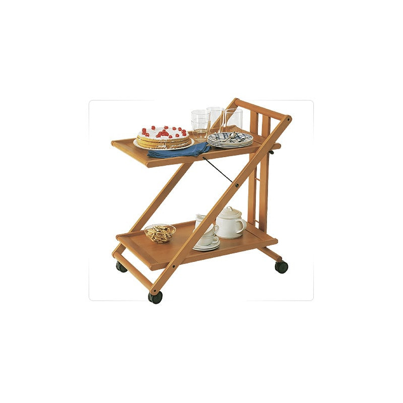 Carrello domestico foppapedretti sprint naturale 69x45 h.77 [foppapedrett]