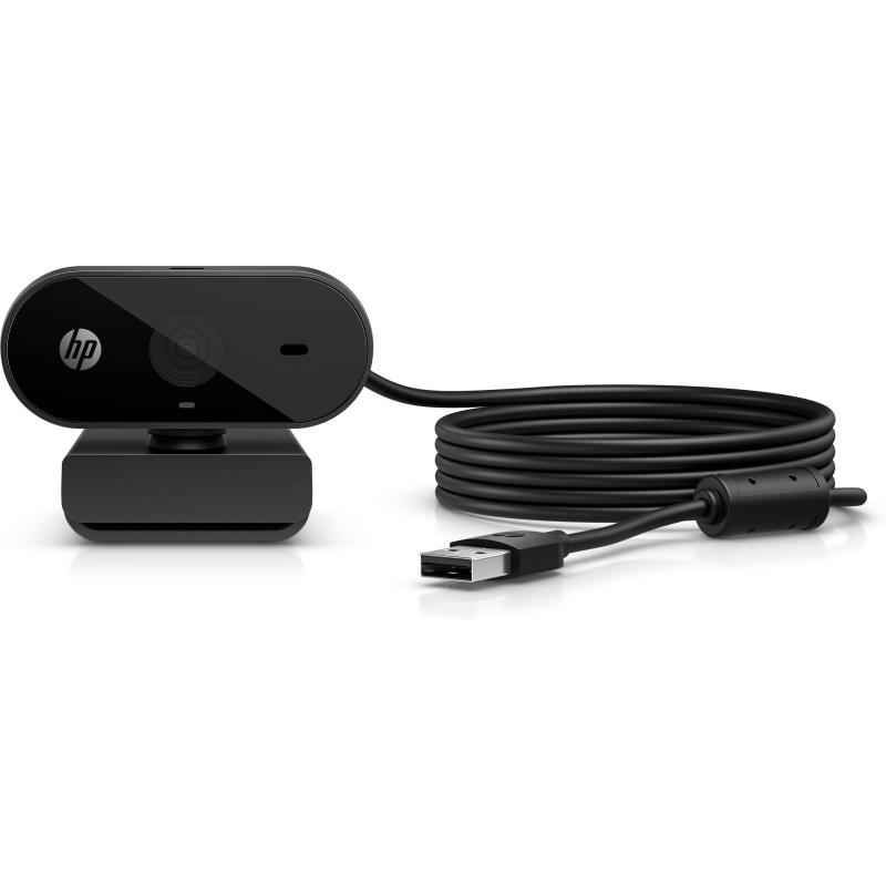 webcam hp 320 fhd nero [53x26aa]
