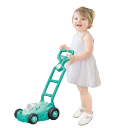 giocattolo tagliaerba madej a bolle di sapone per bambino con liquido