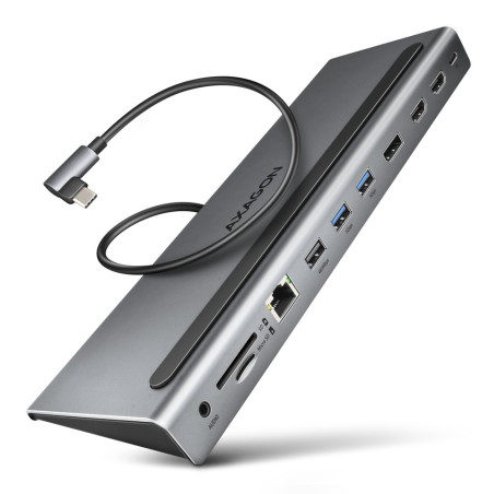 hub usb axagon hmc-4kx3 multiporta usb tipo-c grigio [nuaxnus3phmc4kx]