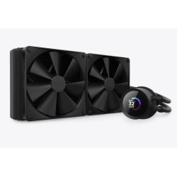dissipatore cpu a liquido nzxt kraken 280 rgb 280mm nero [rl-kn280-b1]