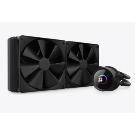 dissipatore cpu a liquido nzxt kraken 280 rgb 280mm nero [rl-kn280-b1]