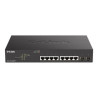 switch d-link dgs 1100-10mpv2 8x10/100/1000 poe + 2xgigabit