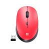 mouse defender auris mb-027 wireless silenzioso rosso [52026]