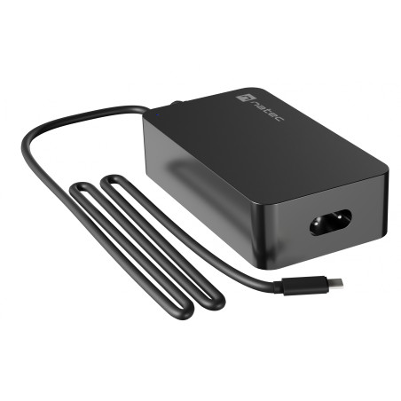 alimentatore notebook natec grayling usb-c 2-20v 4.5a 90w