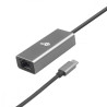 adattatore di rete tb usb c rj45 10/100/1000 mb/s grigio [aktbxkaucmrj45g]