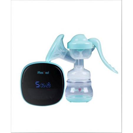 tiralatte mesmed electric breast pump 150ml verde [hpmeetemm438000]ml