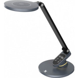 lampada led maxcom da scrivania ml5100 artis 10w 820lm grigio [lomcowlbml510gr]