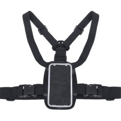 supporto a pettorina maclean universale per cellulare nero [ajmclwmaclmc446]