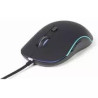 mouse gembird cablato illuminato di grandi dimensioni usb 2400dpi