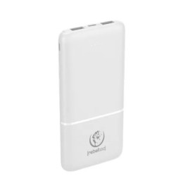 batteria portatile rebeltec p10 powerbank 10000mah bianco [azrecuap018]