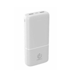 batteria portatile rebeltec p20 powerbank 20000mah bianco [azrecuap019]