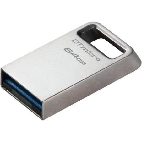 pen drive 64gb kingston datatraveler micro 200mb/s usb 3.2 gen1 argento