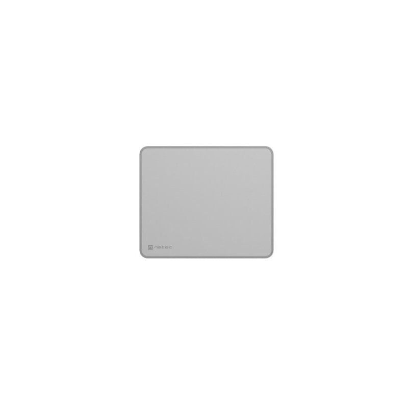 mousepad natec colors series 300x250mm stony grigio [amnatf000000050]