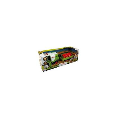malik happy people mietitrice claas 780 lexion con rimorchio 27cm