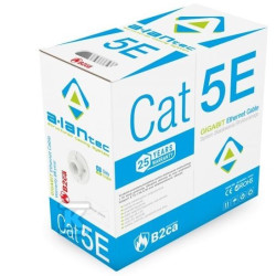 cavo di rete a-lan alantec cat5e u/utp lsoh 4pr 305m grigio [kiu5lsoh305b]