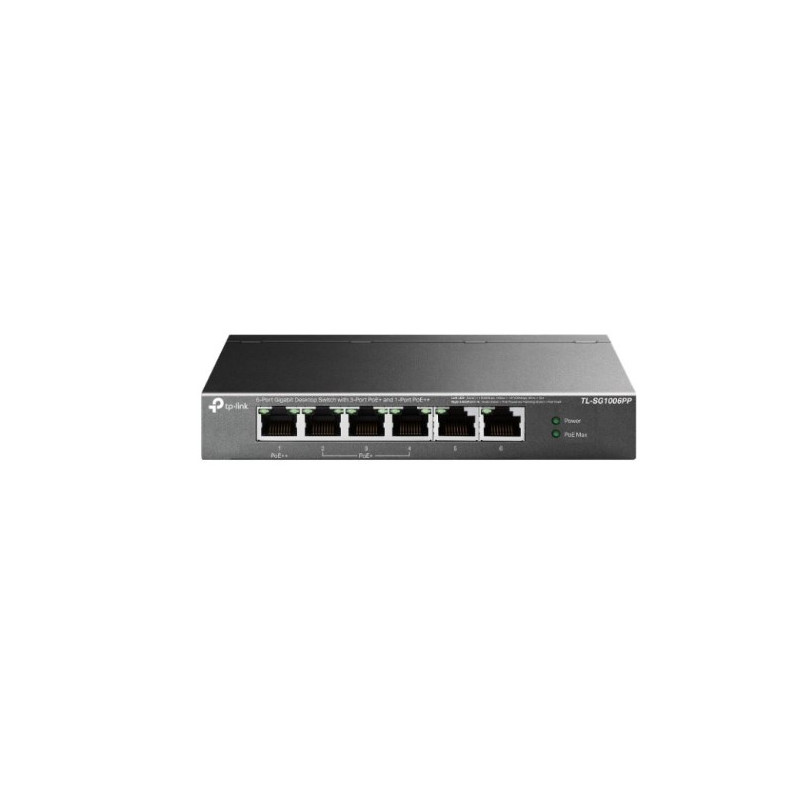switch tp-link tl-sg1006pp 6 porte gigabit ethernet 10/100/1000