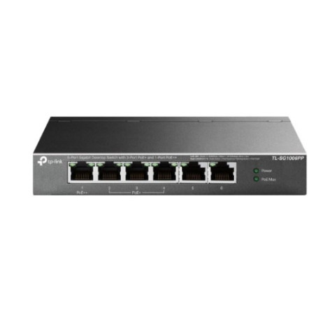 switch tp-link tl-sg1006pp 6 porte gigabit ethernet 10/100/1000