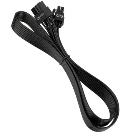 cavo kolink regulator modulares kabel 4+4 12v/65cm nero