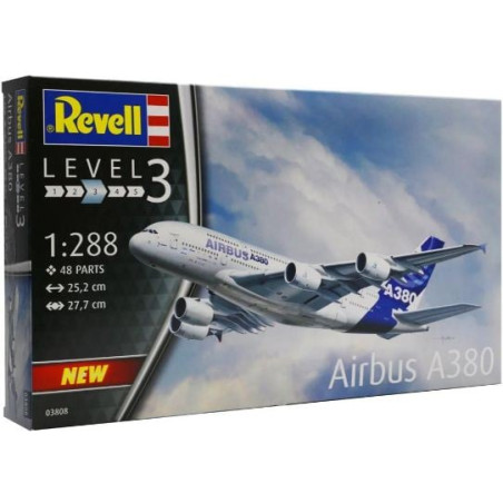 modellino revell airbus a380 kit da assemblare 1/288 47pz [jprvll0cn003808]