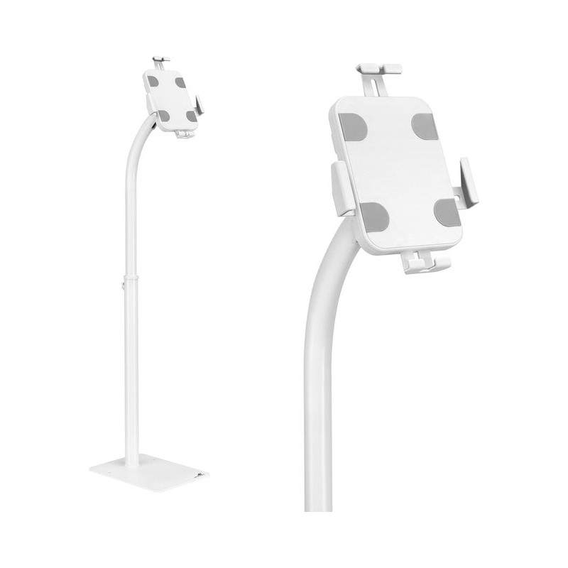 supporto tablet maclean mc-467w per 7.9-11'' bianco