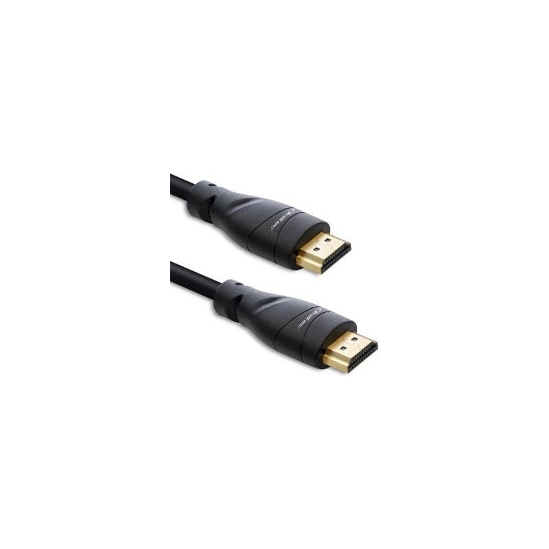 cavo hdmi qoltec 50353 v2.1 ultra alta velocita' 8k/60hz/26awg/5m/oro/nero