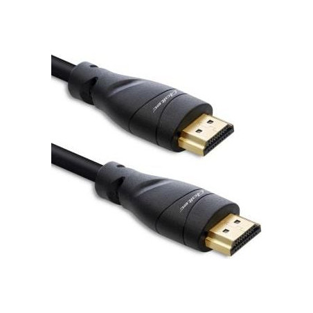 cavo hdmi qoltec 50353 v2.1 ultra alta velocita' 8k/60hz/26awg/5m/oro/nero